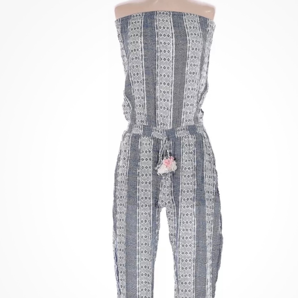 Cool change strapless romper